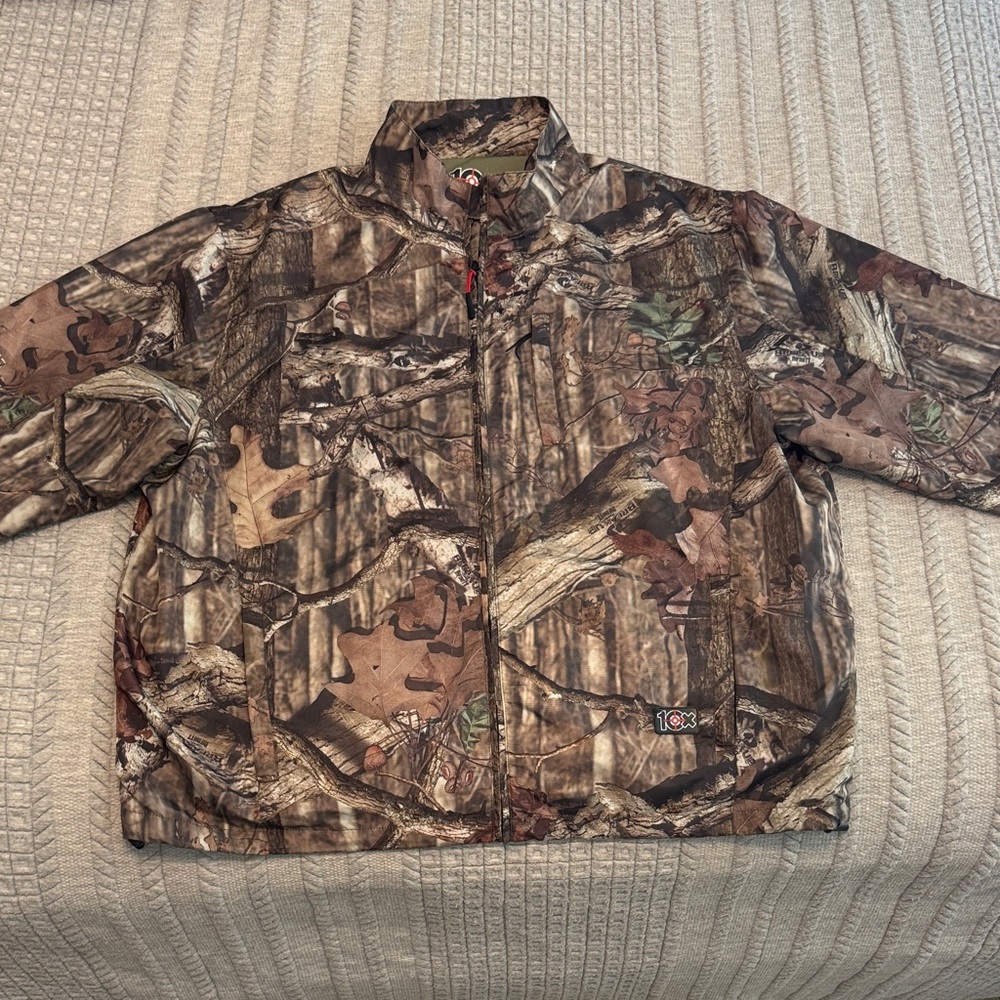 Camo Windbreaker Jacket